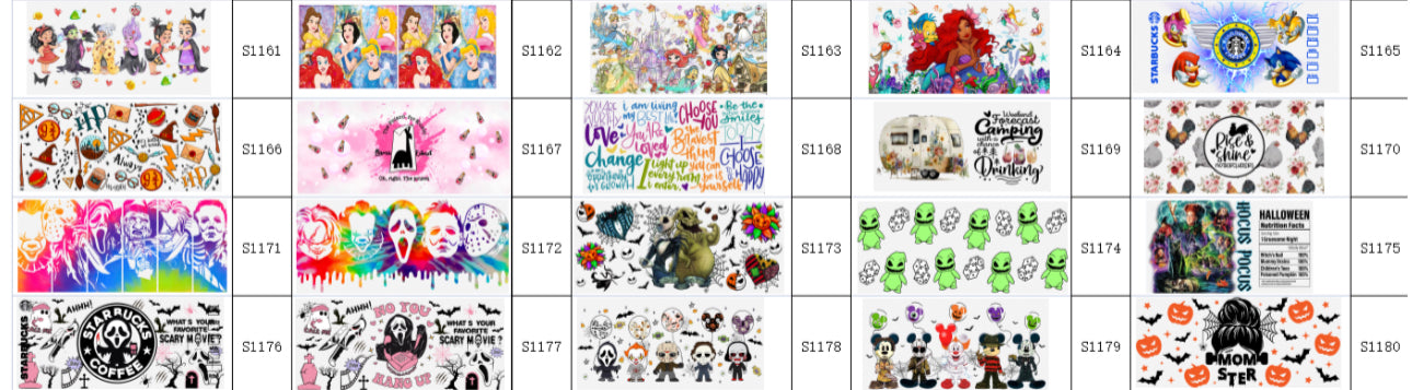 Designs 1161 - 1180