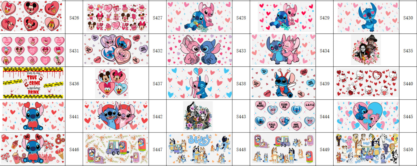 Designs 426-450