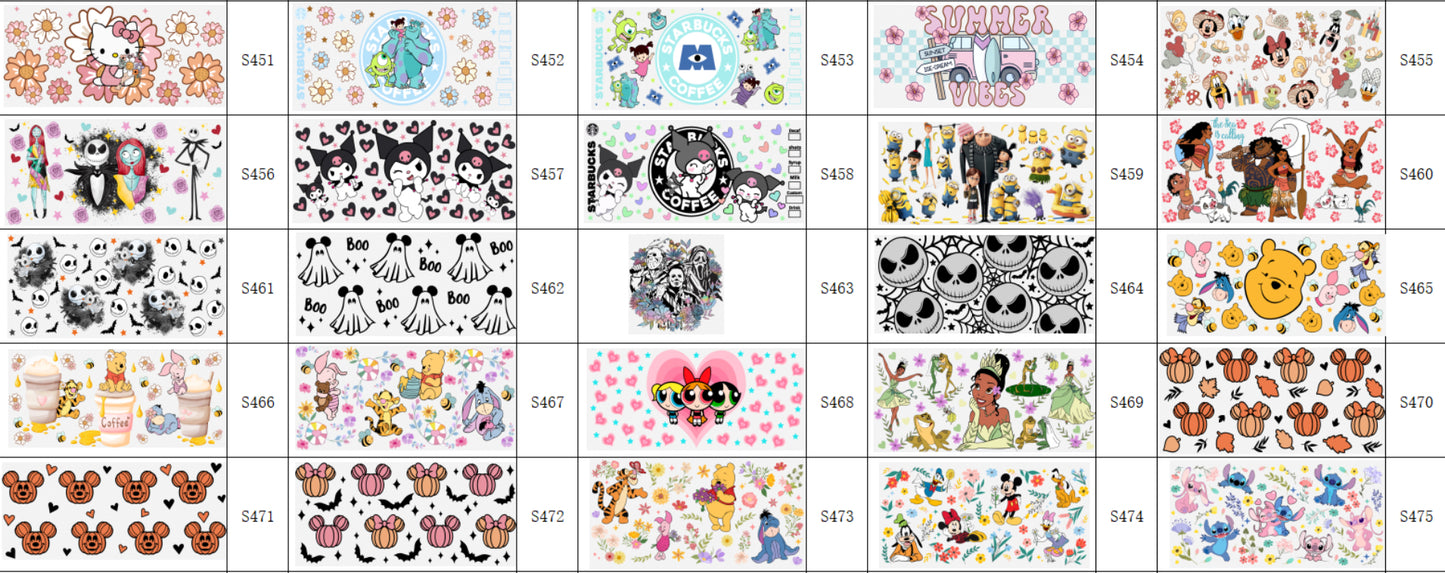Designs 451-475