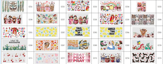 Designs 251-275