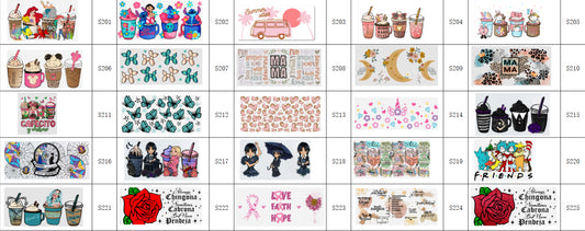 Designs 201-225