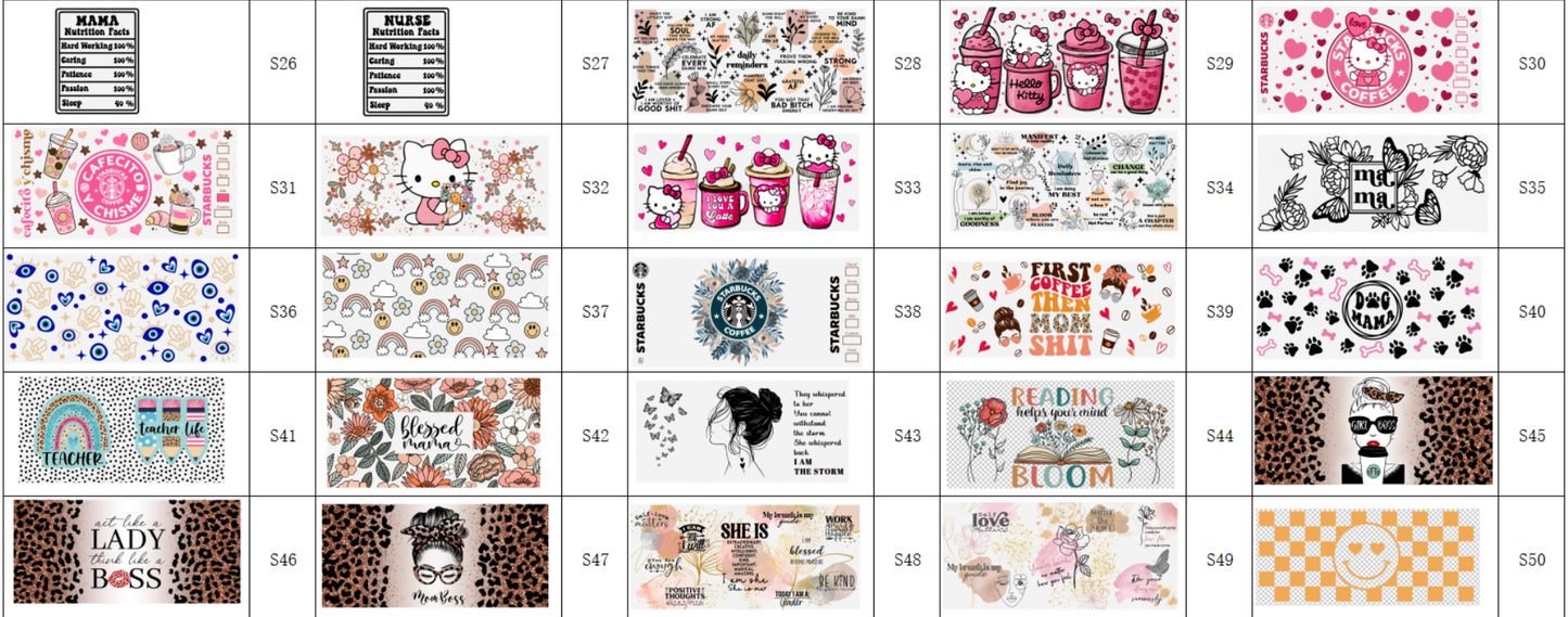 Designs 26-50