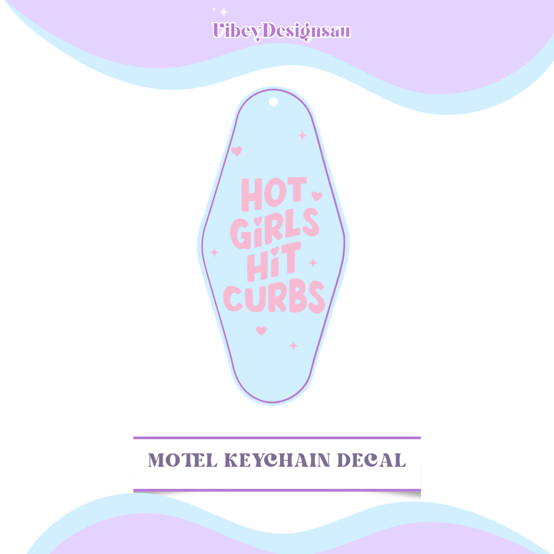RTS Motel Keychain - Hot girls hit curbs