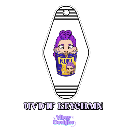 RTS Motel Keychain | Shot glass Decal - K Pop Rumi