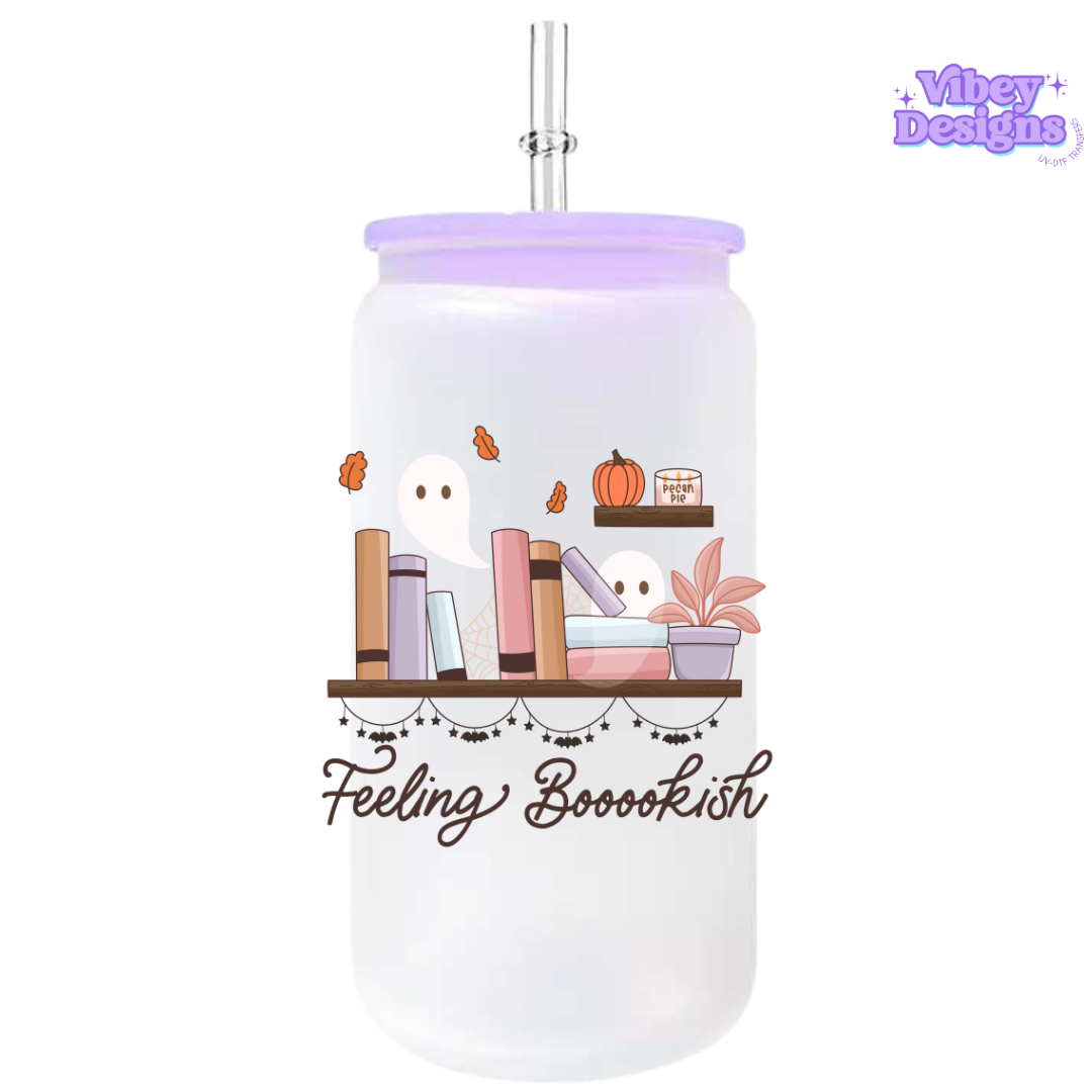 UV-DTF Transfer for Bottle, Glass, Mug, Diary - Feeling Booookish