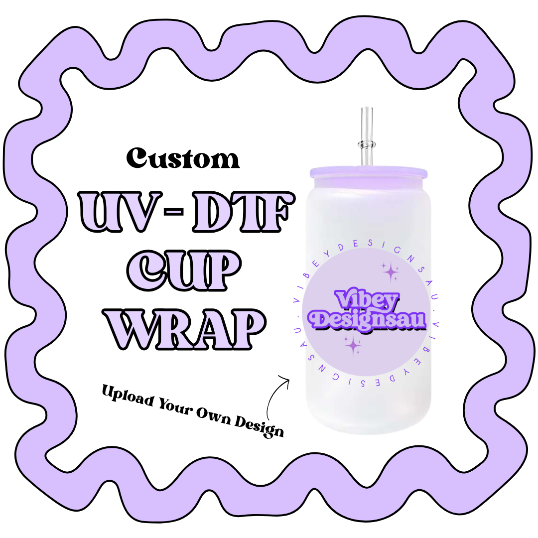 Custom 16oz UV DTF Wrap