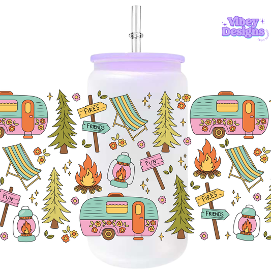 Uv Dtf Wrap For 16oz Libbey Glass - Little Escape