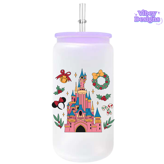 UV-DTF Transfer for Bottle, Glass, Mug, Diary - Magical Castle