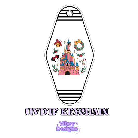 RTS Motel Keychain | Shot glass Decal - Magical Castle