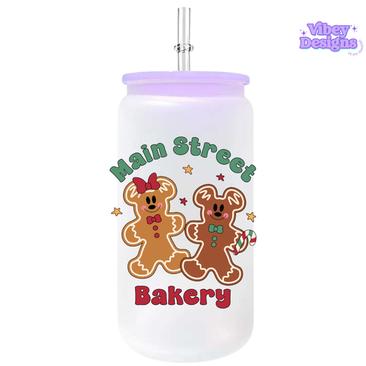 UV-DTF Transfer for Bottle, Glass, Mug, Diary - Main street bakery