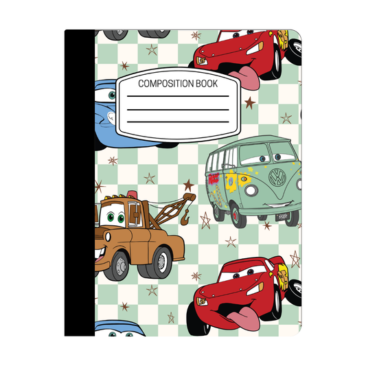 Composition Notebook - Cars