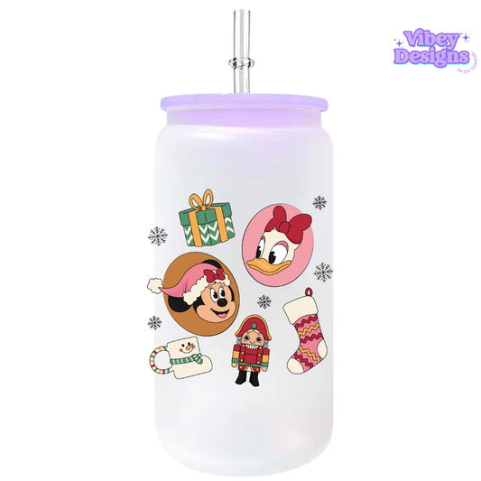 UV-DTF Transfer for Bottle, Glass, Mug, Diary - Magical Xmas