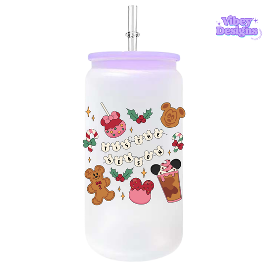 UV-DTF Transfer for Bottle, Glass, Mug, Diary - Tis the season