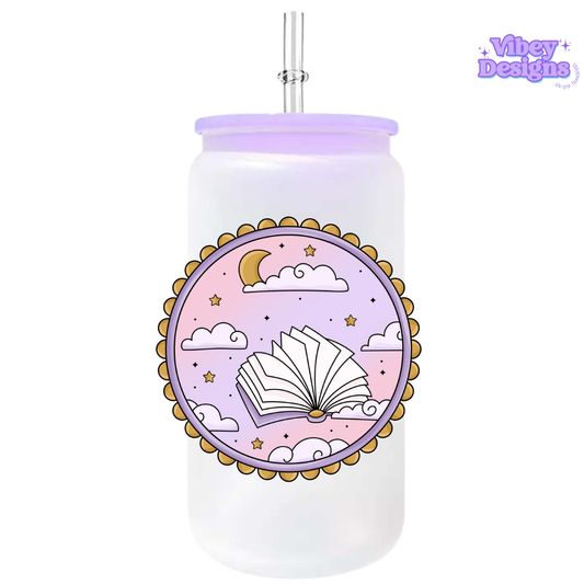 UV-DTF Transfer for Bottle, Glass, Mug, Diary - Book Magic Circle