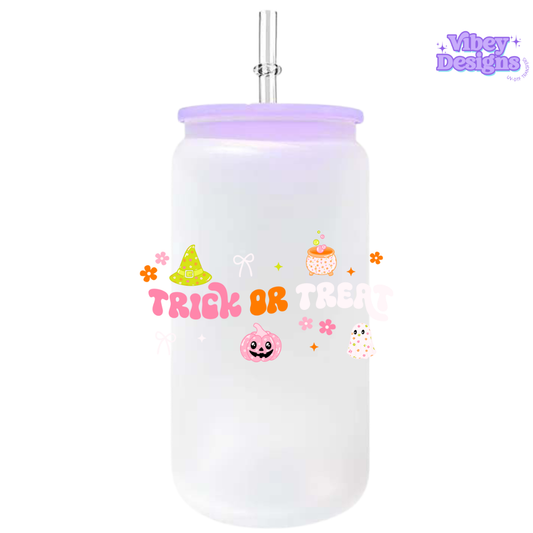 UV-DTF Transfer for Bottle, Glass, Mug, Diary - Trick o Treat