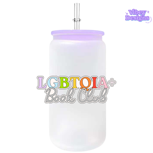 UV-DTF Transfer for Bottle, Glass, Mug, Diary - LGBTQIA+ Bookclub