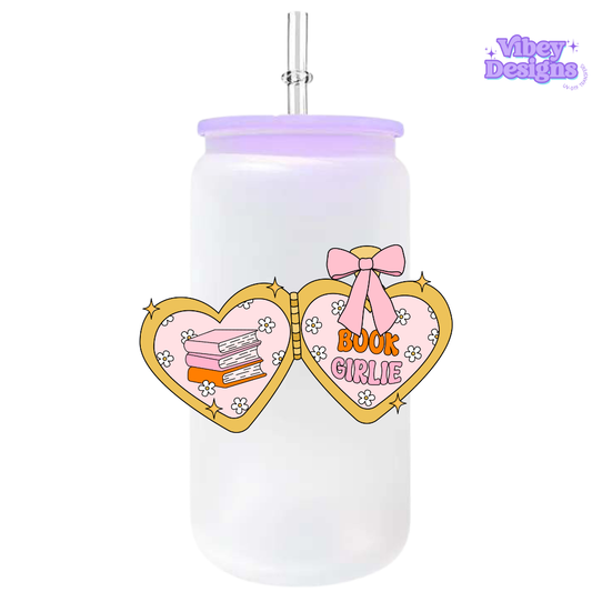 UV-DTF Transfer for Bottle, Glass, Mug, Diary - Bookgirlie
