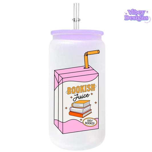 UV-DTF Transfer for Bottle, Glass, Mug, Diary - Bookish Juice