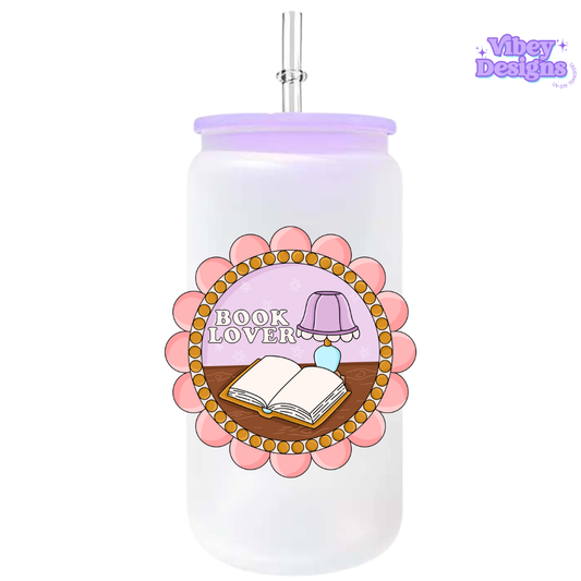UV-DTF Transfer for Bottle, Glass, Mug, Diary - Booklover