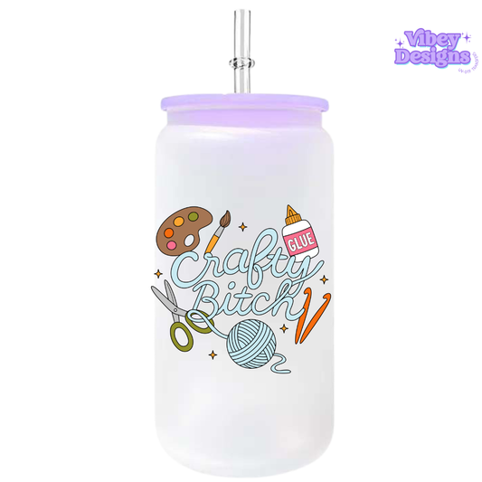 UV-DTF Transfer for Bottle, Glass, Mug, Diary - Crafty B