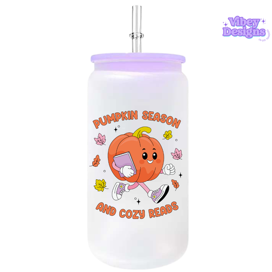UV-DTF Transfer for Bottle, Glass, Mug, Diary - Pumpkin Season