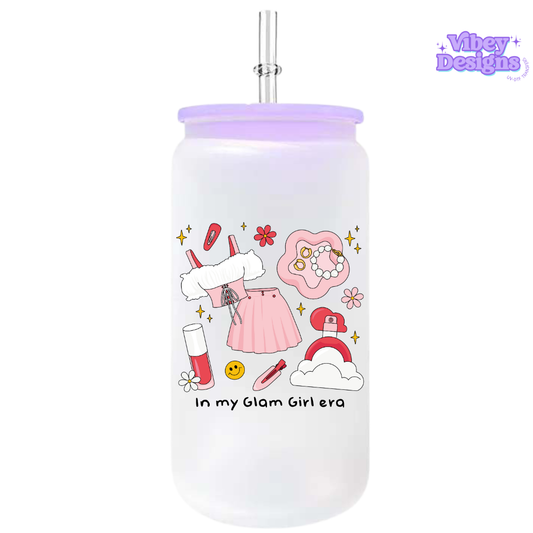 UV-DTF Transfer for Bottle, Glass, Mug, Diary - In my glam girl era