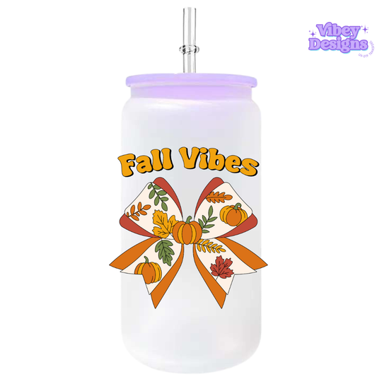 UV-DTF Transfer for Bottle, Glass, Mug, Diary - Fall vibes