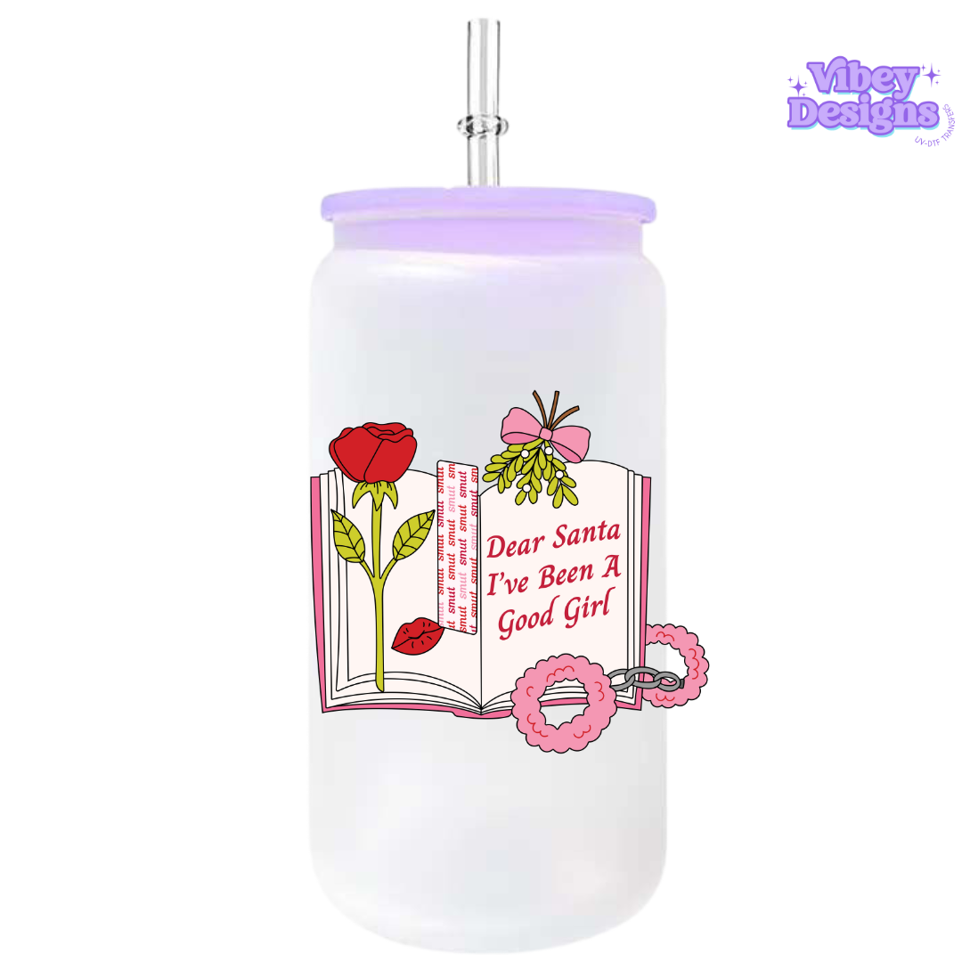 UV-DTF Transfer for Bottle, Glass, Mug, Diary - Dear Santa