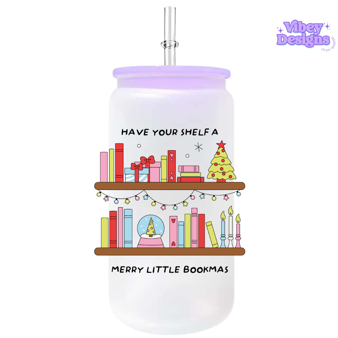 UV-DTF Transfer for Bottle, Glass, Mug, Diary - Merry little books