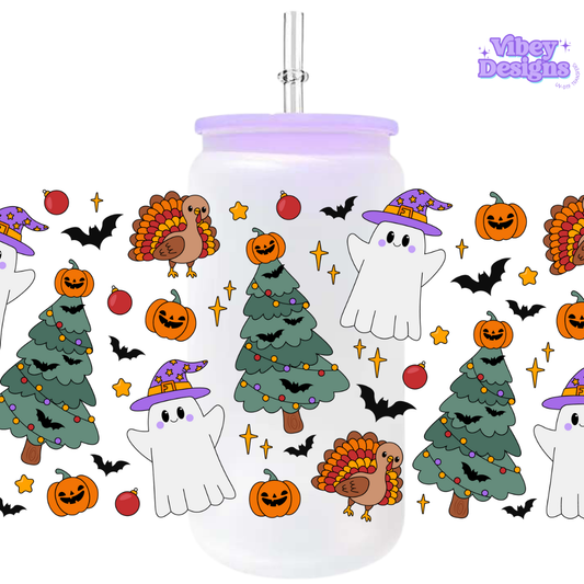 Uv Dtf Wrap For 16oz Libbey Glass - Hallothankmas