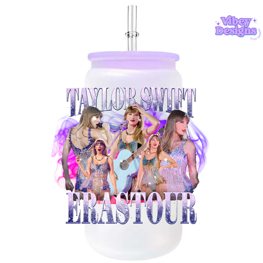 RTS UV-DTF Transfer for Bottle, Glass, Mug, Diary - Purple Era's