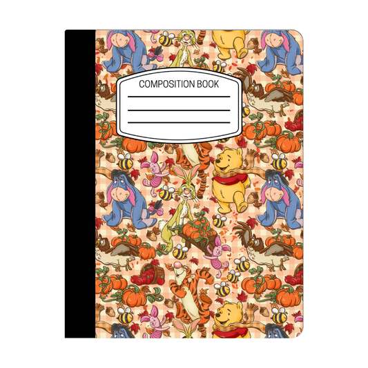 Composition Notebook - Autumn Bear
