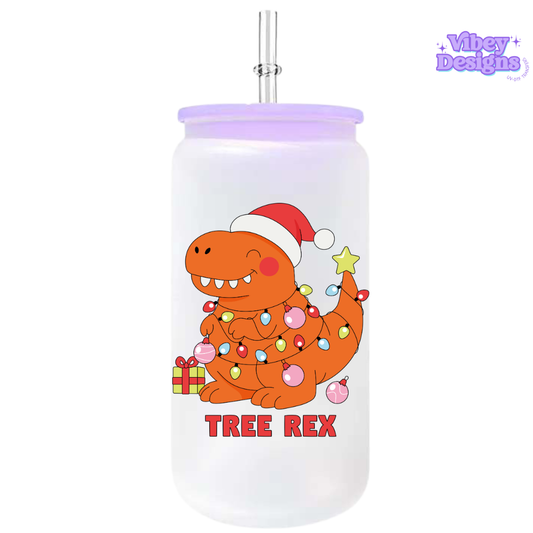 UV-DTF Transfer for Bottle, Glass, Mug, Diary - Tree Rex