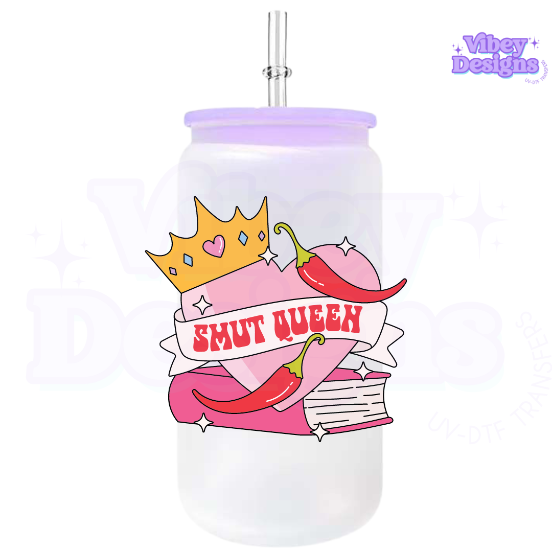 RTS UV-DTF Transfer for Bottle, Glass, Mug, Diary - Smut Queen