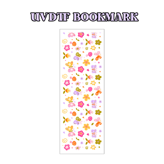 UV-DTF Bookmark Transfer - Springdoodles