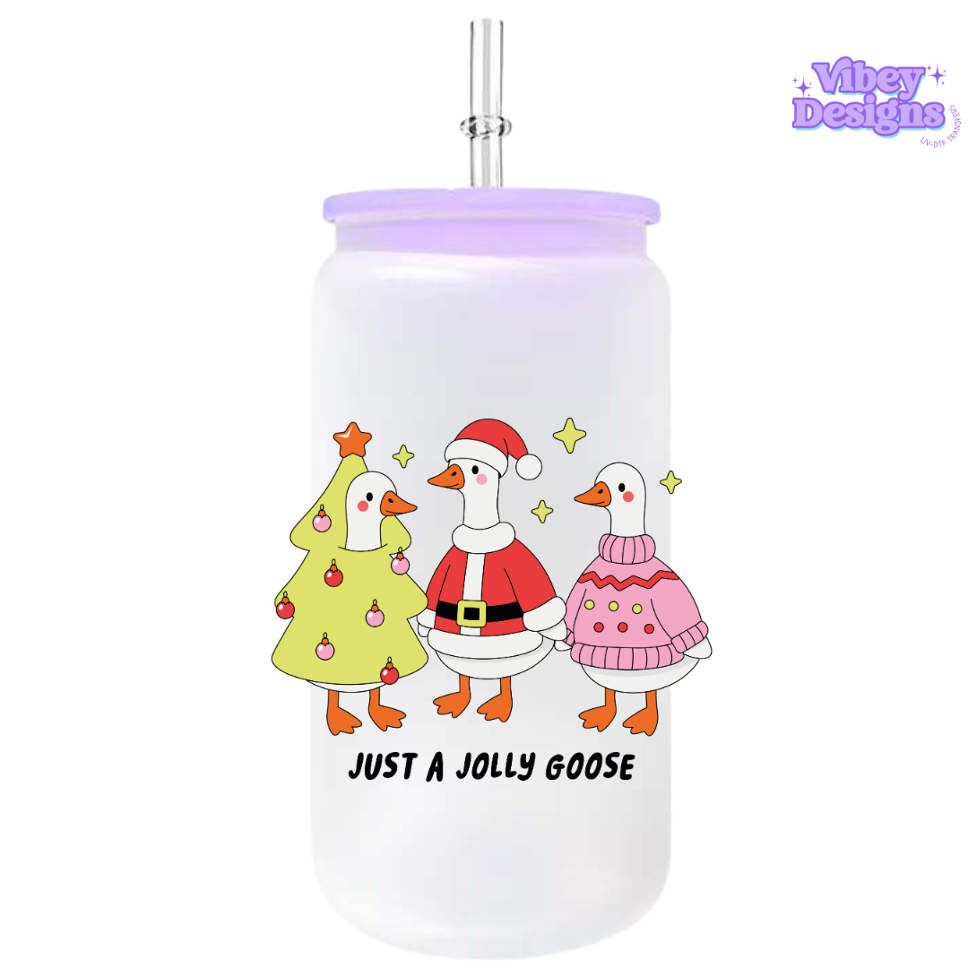 UV-DTF Transfer for Bottle, Glass, Mug, Diary - Jolly Goose