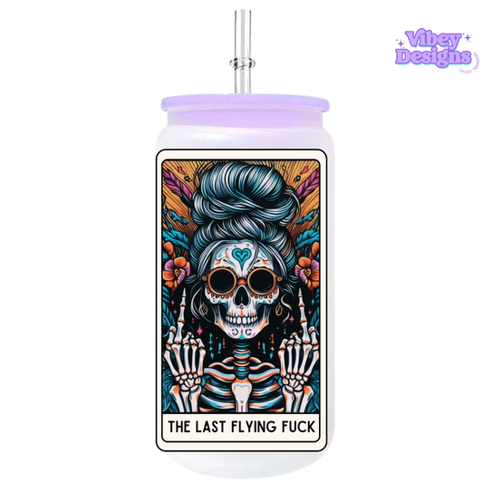 Copy of UV-DTF Transfer for Bottle, Glass, Mug, Diary - The Last Flying F*ck