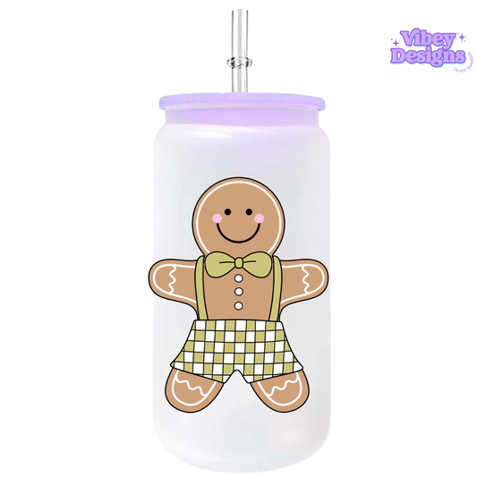 UV-DTF Transfer for Bottle, Glass, Mug, Diary - Ginger Boys (pastel)