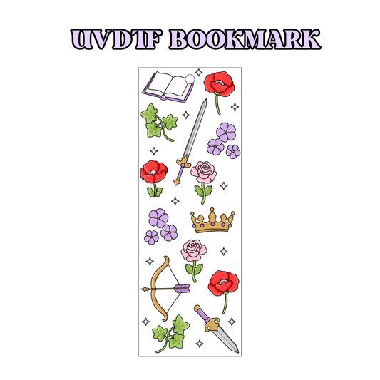 UV-DTF Bookmark Transfer - Powerless