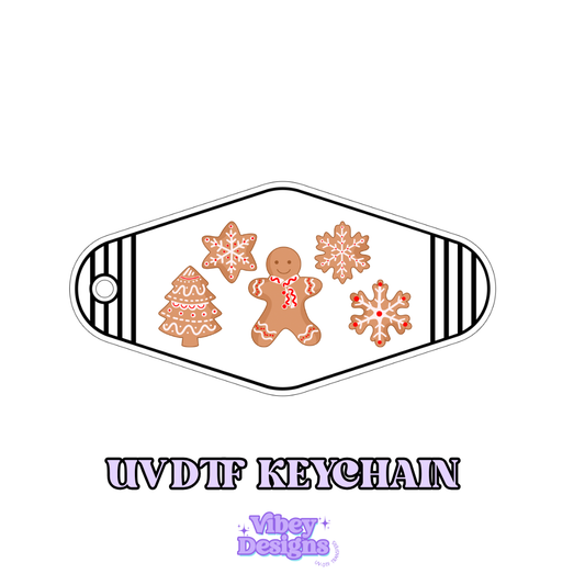 RTS Motel Keychain | Shot glass Decal - Ginger Cookies