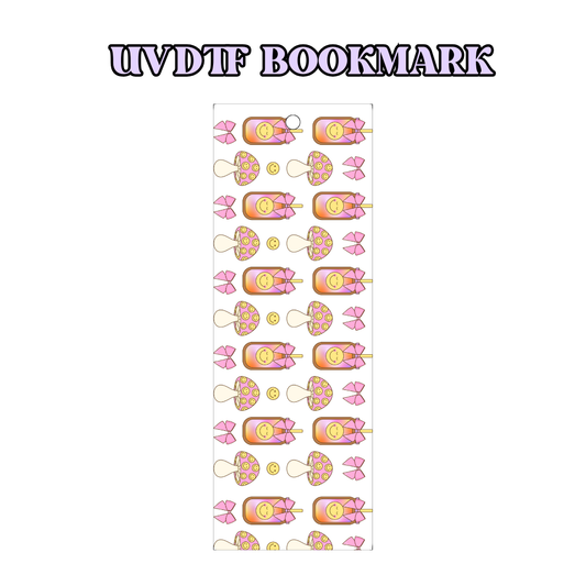 UV-DTF Bookmark Transfer - Happy Coffee