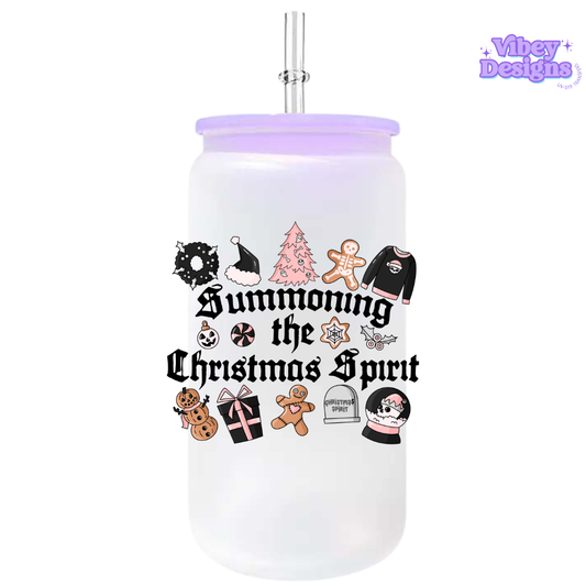 UV-DTF Transfer for Bottle, Glass, Mug, Diary - Summoning the christmas spirit