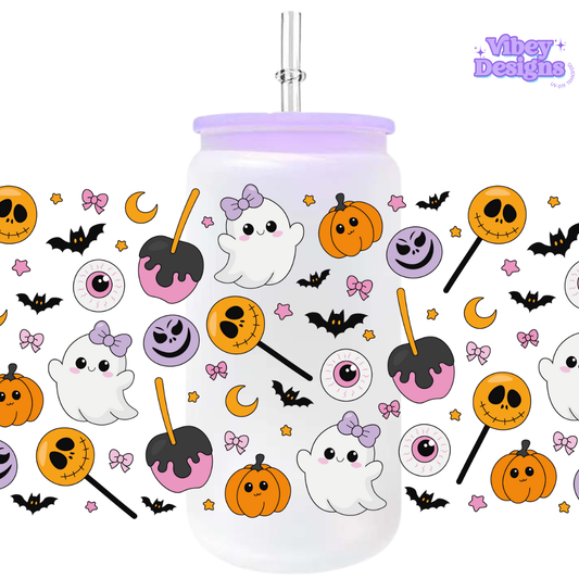 Uv Dtf Wrap For 16oz Libbey Glass - I'm just a ghoul