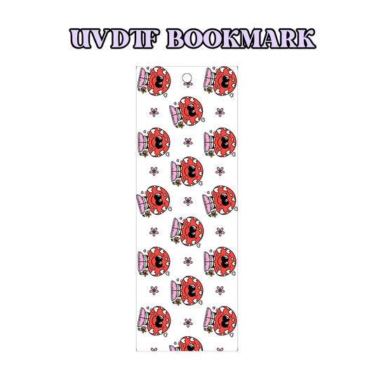 UV-DTF Bookmark Transfer - Mushie Character