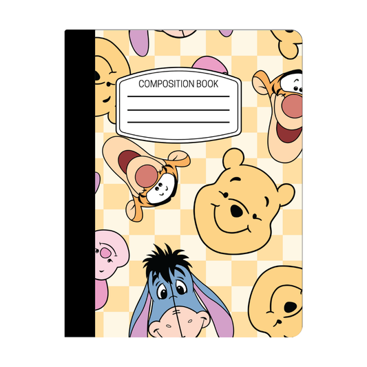 Composition Notebook - Bear and friends