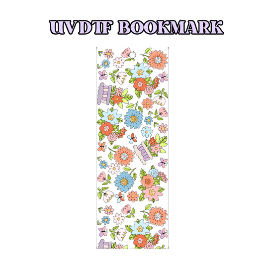 UV-DTF Bookmark Transfer - Spring Vibes