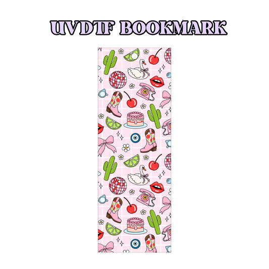 UV-DTF Bookmark Transfer - Junk Journal