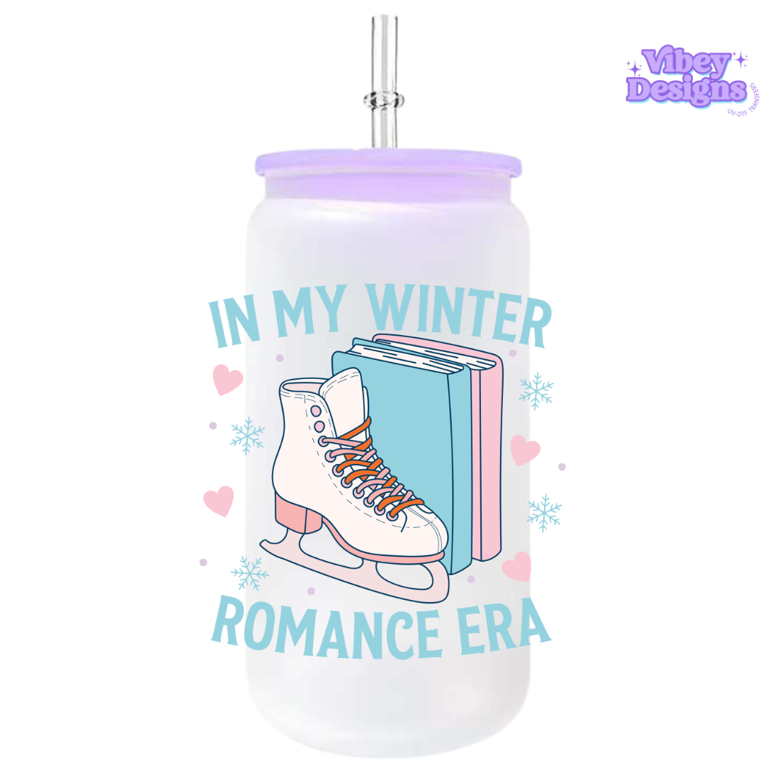 UV-DTF Transfer for Bottle, Glass, Mug, Diary - Winter Romance Era