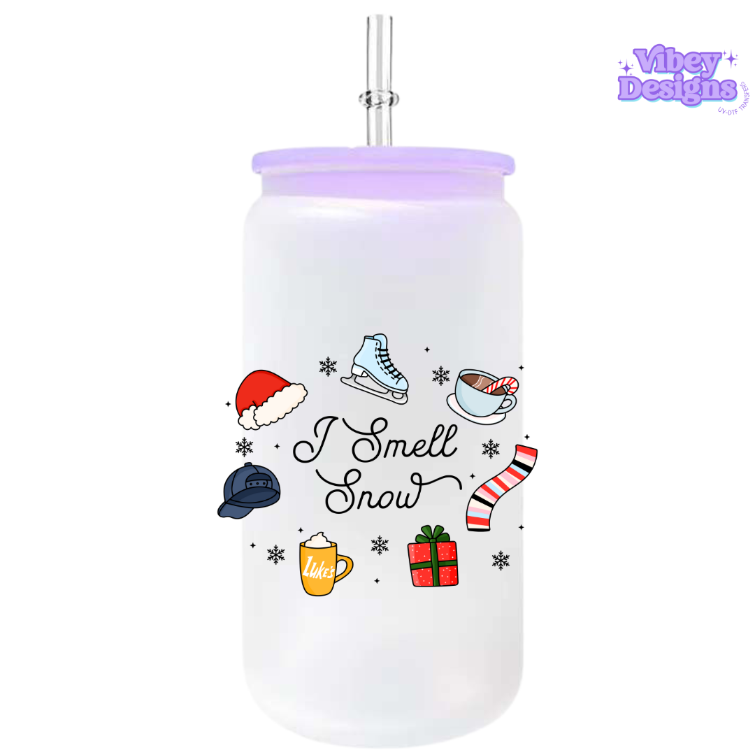 UV-DTF Transfer for Bottle, Glass, Mug, Diary - Let it snow