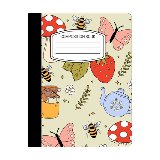 Composition Notebook - Cottagecore